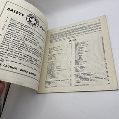 Original 1941 John Deere Model G Tractor Instructions Parts Manual DIR 167-12-41
