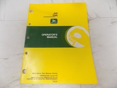 John Deere 640 Disk Operator’s Manual OMN200406 Issue H3 2004 English