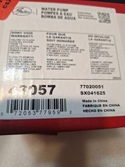 Gates 43057 Engine Water Pump – Aluminum long-lasting performance *NEW IN BOX*