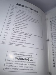 MX5000 Diesel Tractor Operator Maint Instruction Manual Kubota MX5000 2WD & 4WD