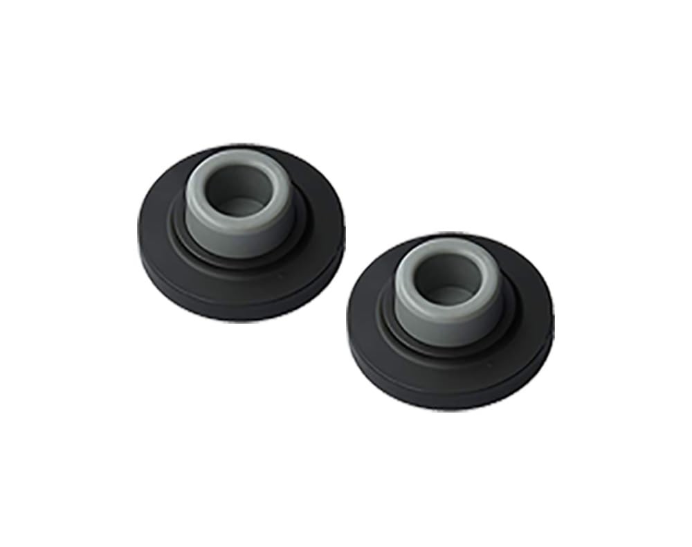 QCAA Heavy Solid Metal Wall Mount Concave Door 2 Pack, Oil Rubbed Bronze