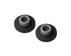 QCAA Heavy Solid Metal Wall Mount Concave Door 2 Pack, Oil Rubbed Bronze