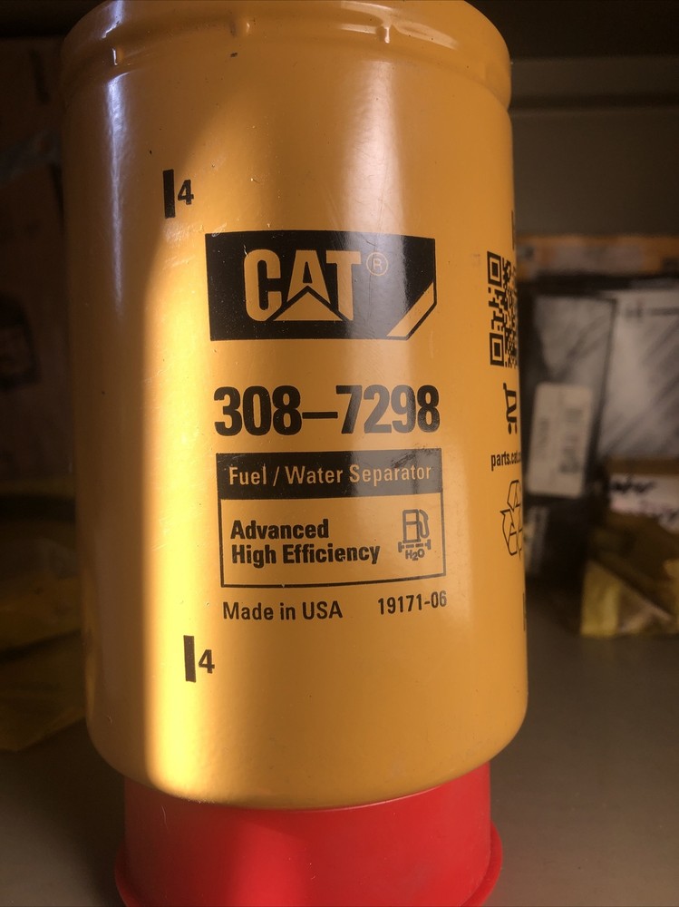 GENUINE OEM CATERPILLAR CAT ADVANCED EFFICIENCY FUEL WATER SEPARATOR 308-7298