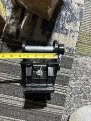 Excavator Quick Coupler Attachment Bracket, Universal Fit, 4 in Width