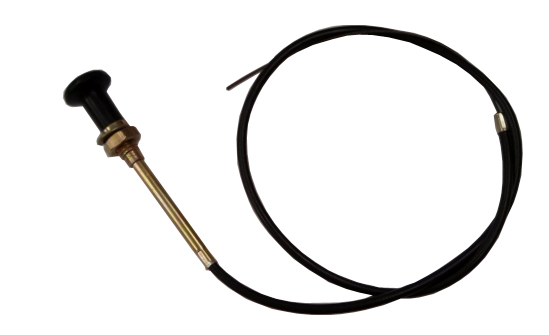 New Universal 84″ Choke Cable Black Knob