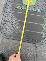 John Deere Floor Mats Plasticolor 2005 Nothing Runs Like A Deere Used