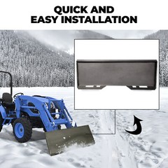 NEW! For Bobcat/ Kubota 1/4″ Skid Steer Mount Plate Loader Quick Tach Attachment