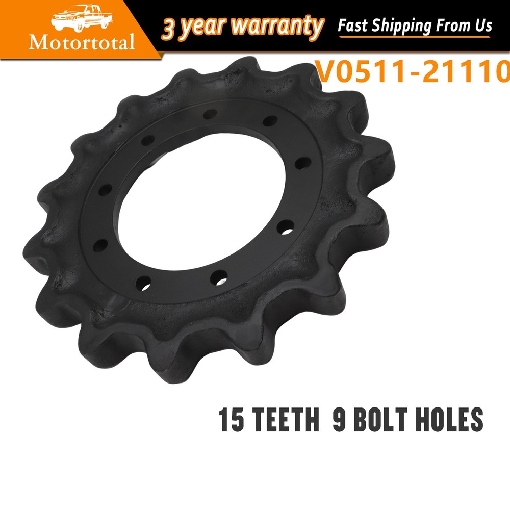 15 Teeth Drive Sprocket Fits For Kubota SVL65 SVL75 75C SVL75-2 SVL75-2C NEW