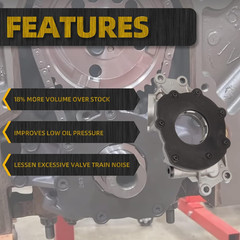 High Volume Melling Oil Pump 4.8L 5.3L 6.0L Suburban Tahoe GMC Yukon Escalade