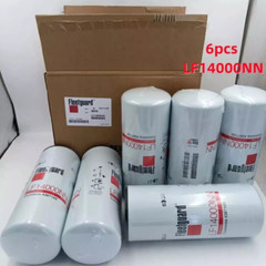 6 Pack Fleetguard LF14000NN Oil Filter Cummins ISX 4367100 NEW