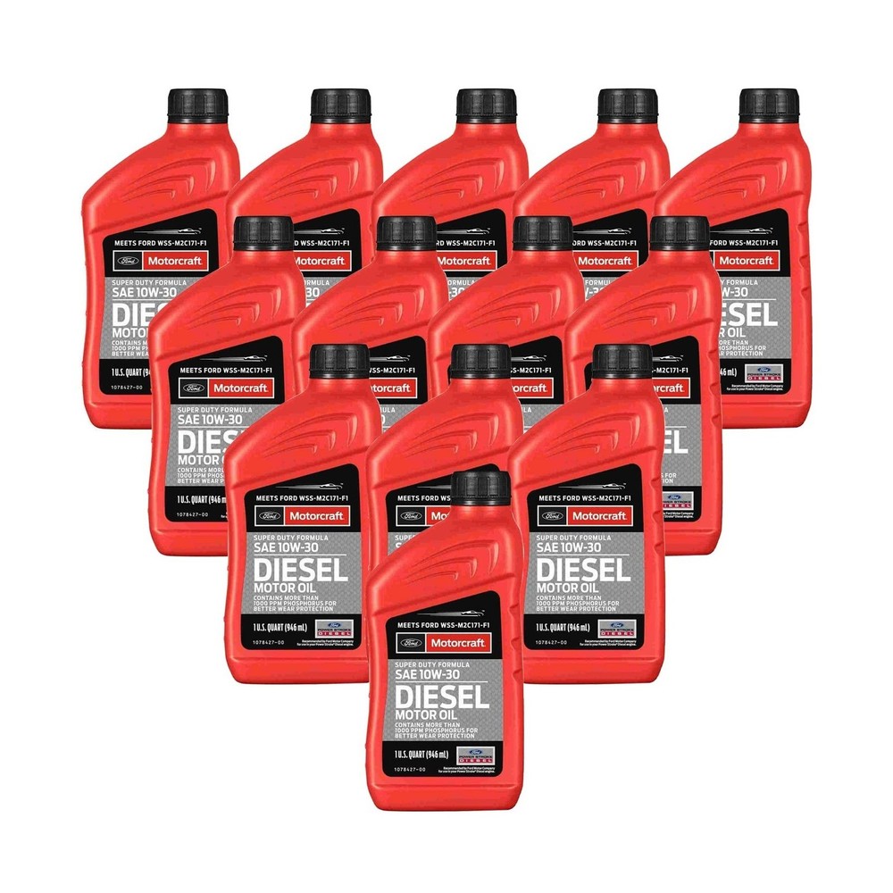 Genuine OEM Super Duty Diesel Motor Oil – (SAE 10W-30) (13 Quart)
