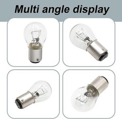10-Pack 6V 21/5W Tail Brake Light Bulb Assemblies for Car and Motorcycle Replace
