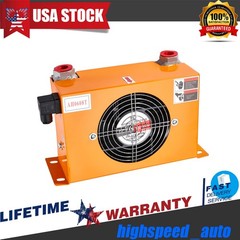 60L/min Hydraulic Air Cooler AH0608T-CA Hardware Tools Fan Air Cooling Oil Cool