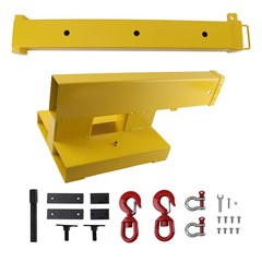 Universal Fit Jib Crane Boom for Forklift Pallet Fork 5500lb 31-79″ Extension
