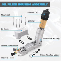 3.6 Upgraded Aluminum Engine Oil Cooler For 2011-2023 ALL Mopar, Chrysler, Dodge