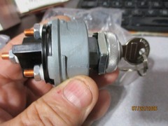 2) NEW OLD STOCK STANDARD ON/OFF KEY SWITCH #US14 NOS, OPEN BOX,