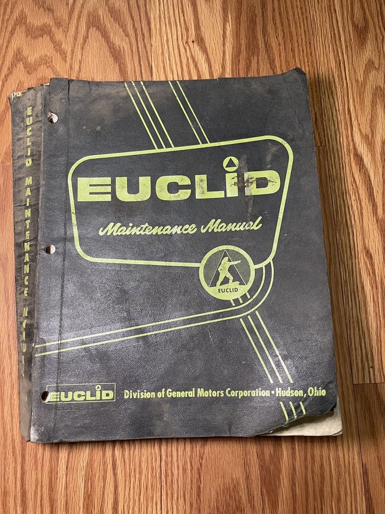 Euclid Maintenance Manual For General Motors Diesel Engines 3, 4, 6-71, 71E N T