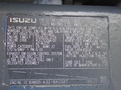 2016 Isuzu 4LE2 Turbo Diesel Engine RUNS MINT! 4LE2T
