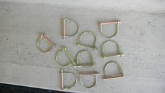 5 five Pto Locking D Pins Round 3/8
