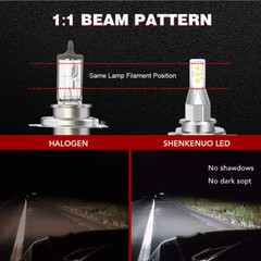 2 Super Bright LED light bulbs for Deere 2025R 2026R 2520 2720 3032E Headlights