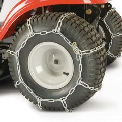 Arnold Tractor Tire Chains Fits 22 in. x 9.5 in. Wheels Stainless Steel Set of 2