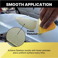 LAUCO Ultra Gold Premium Lightweight Body Filler, Bridges Holes, Water