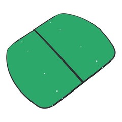 52″ X 52″ For John Deere 2″ x 2″ or 2″ x 3″ ROPS Tuff Top Tractor Canopy Green