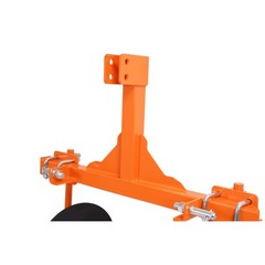 Fits Cat 1 Tractors, Steel 3 Point 48″ Adjustable Disc Bedder Disc Harrow