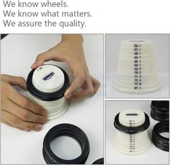 Hub Centric Rings, 106 to 78.1, Set of 4, ABS Plastic Hubrings, O.D: 106 (106.1)