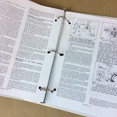 Long 360 460 510 Tractor Service Manual Repair Shop Book Instructions BINDER