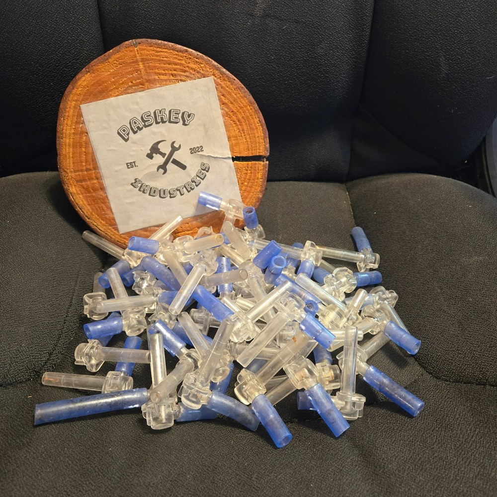 50 pcs Plastic Maple Tree Sap Taps (5/16″, once used, NOT CLEANED)