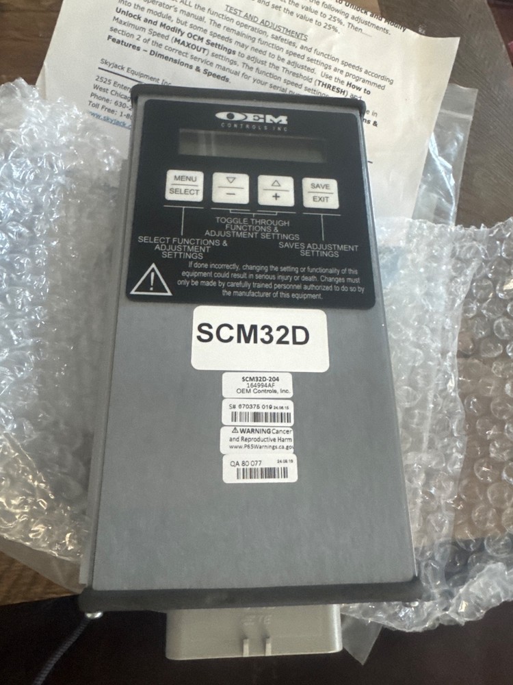 OEM Controls SCM32D-204 Controller Module 164994AF Industrial Control Panel