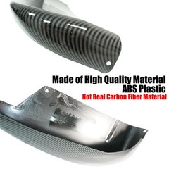 4PCS ZR1 XL Splash Guards Corvette C6 Base 2005-2013 F/R ABS Carbon Painted