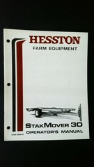 Hesston StakMover 30 Operator’s Manual for Farm Equipment Maintenance