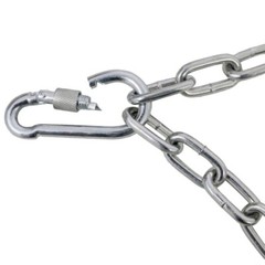 4 x 5ft ATV Drag Harrow Lawn Rake Chain Harrow Field Drag for Landscape Leveling