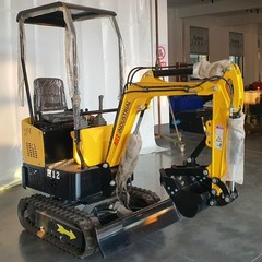 AGT 1 Ton Mini Excavators Crawler Tracked Hydraulic Digger B&S Engine EPA 13.5HP