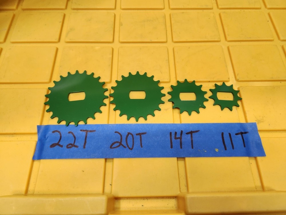 John deere 71 planter drive sprockets – 22, 20, 14, 11 tooth – 1 Each Sprocket