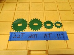 John deere 71 planter drive sprockets – 22, 20, 14, 11 tooth – 1 Each Sprocket
