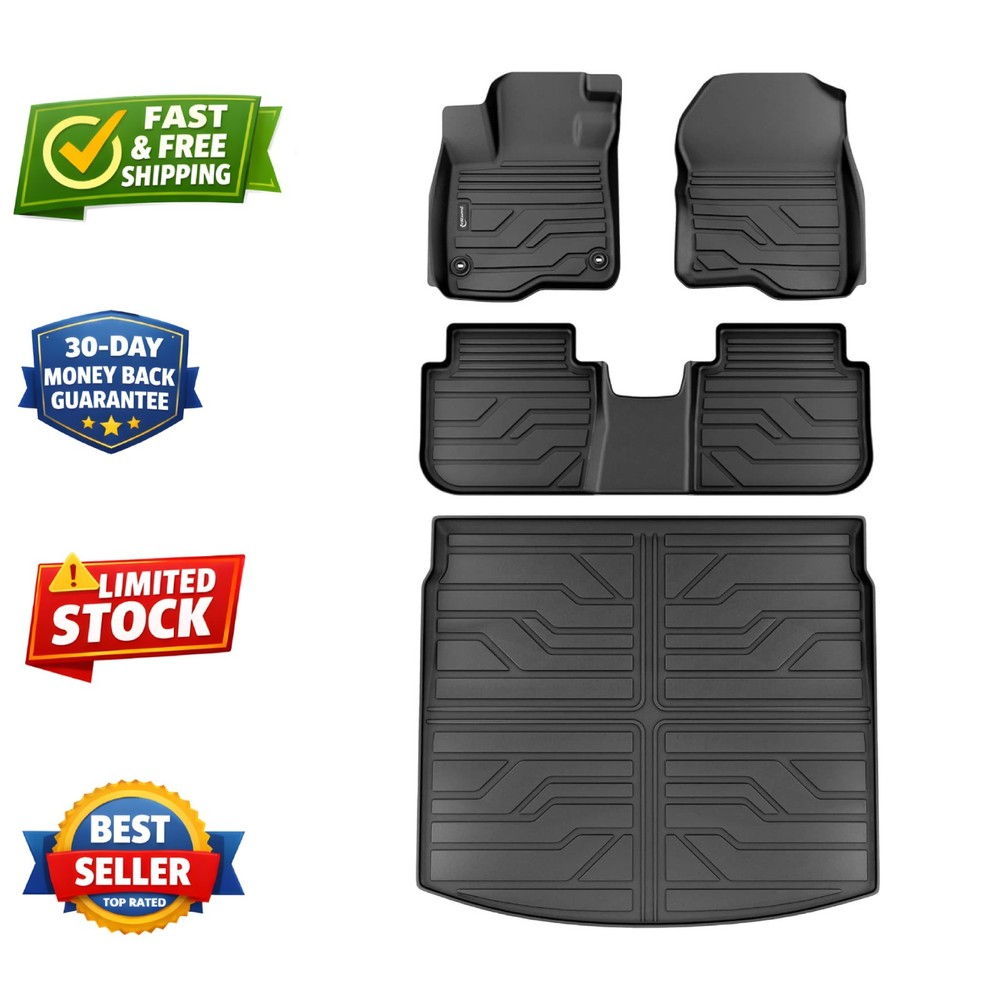 Floor Mats for Honda CRV 2023 2024 2025 2026 (Include Hybrid), All Weather …..