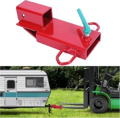 Clamp On Forklift Trailer Hitch Pallet Fork Towing Hitch 3000 LBS | Capacity …