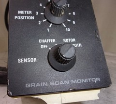 J I Case 110862A1 Grain Scan Monitor SEE NOTES