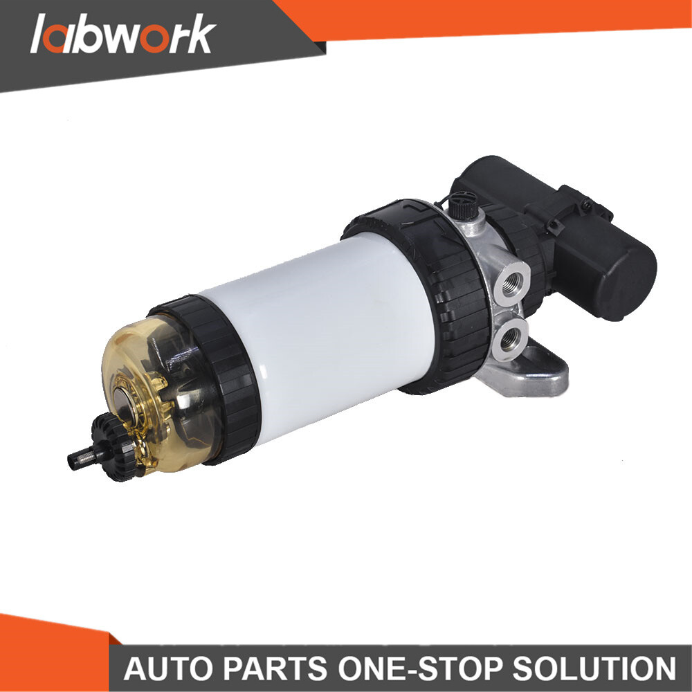 Labwork Fuel Pump Fuel Filter Assembly For JCB Engine CAT 422E 428D 428E 432D