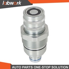 Labwork 7246802 Female Flat Face Coupler Compatible For Bobcat 753 863 S175 S650