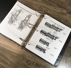 Case 870 Tractor Service Manual Parts Catalog Operators Owners Set SN 8736001-Up
