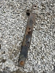 Allis Chalmers 6060 6070 6080 L.H Lower Lift Arm Tag #1576