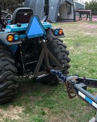 GRAVEE 3 Point Trailer Hitch 2″ Receiver Hitch Category 2 Tractor Compatible