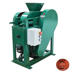High-Efficiency 220V Double Roll Crusher for Stone/Rock Crushing 860 kg/h Output