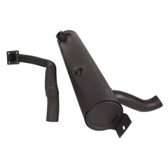 Spark Arrestor Insulated Muffler Ex Pipe Clamp Fits Bobcat 751 753 763 773 7753