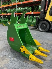 JMA 12″ Mini Excavator Trenching Bucket – John Deere 35G 26G 35D 30G Wedge Lock