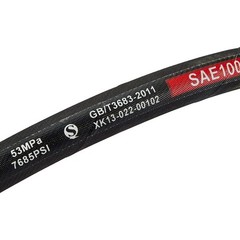 36″inch Hydraulic Hose Kit #6 JIC Female Straight Swivel Fittings 4800PSI
